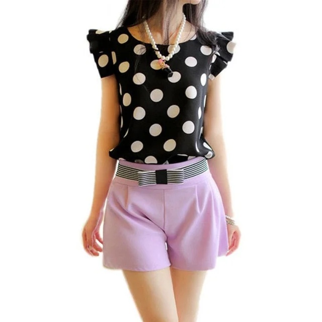 white dots