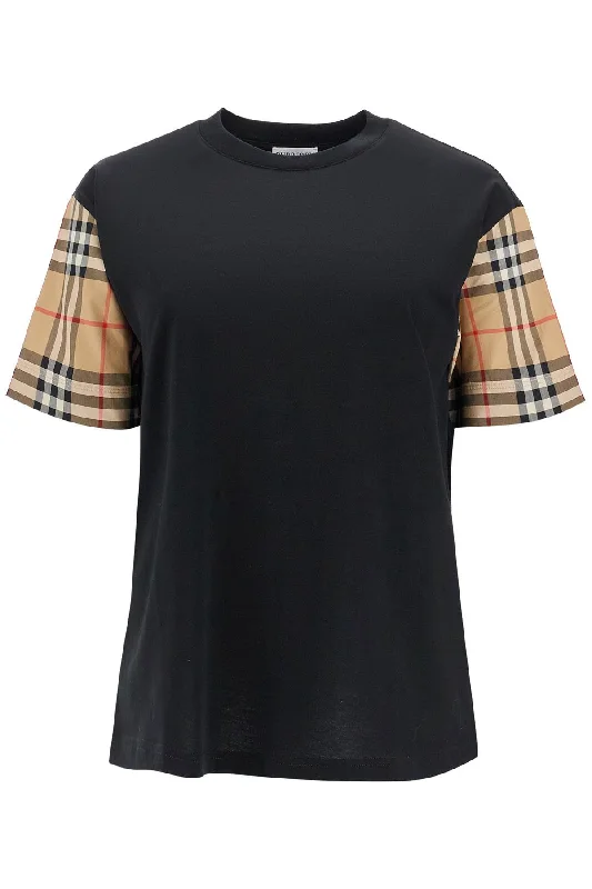 regular logo t-shirt 8073028 BLACK-- Collared Crew Neck Turtle Neck