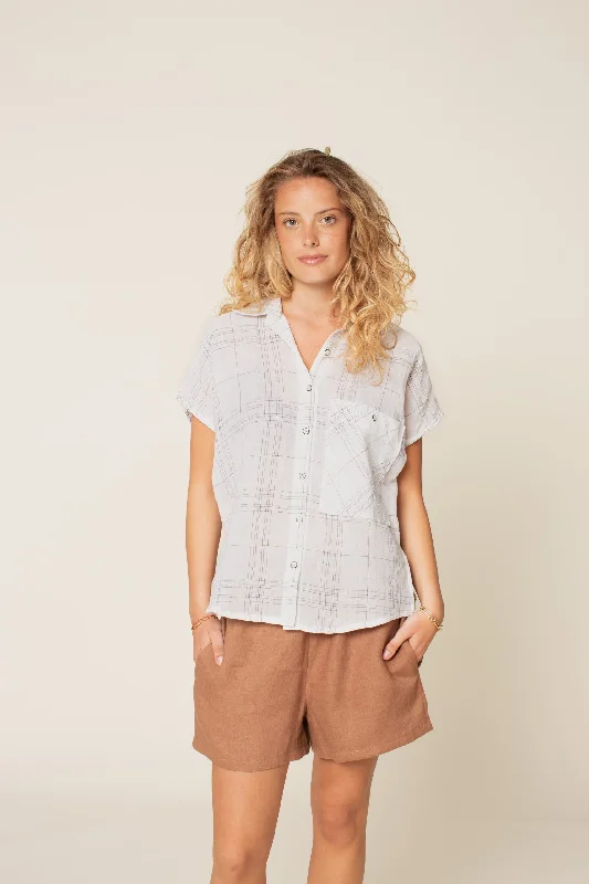 Wardrobe by Me Boxy Shirt-- Fashionable Trendy Casual