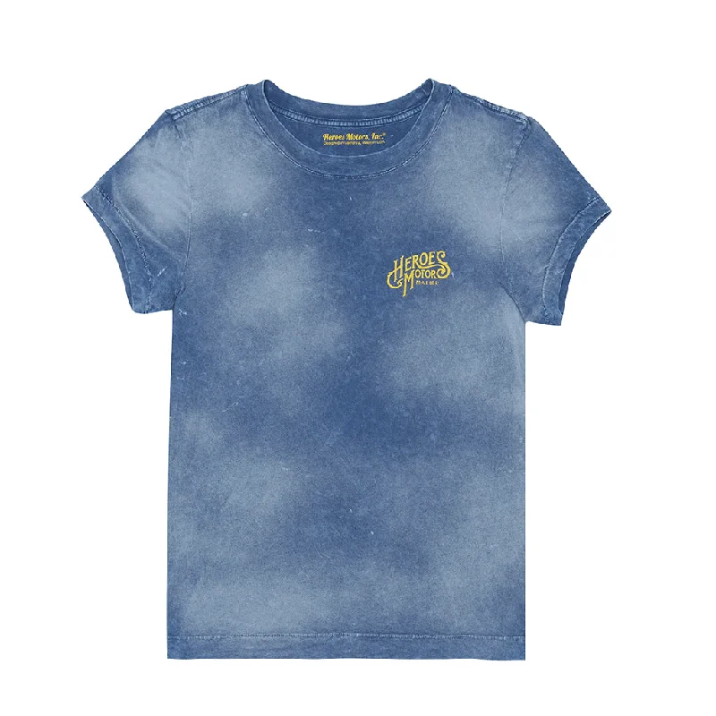 Tees-shirt vintage "Heroes 54"-- Satin Blend Silk Blend Wool Blend