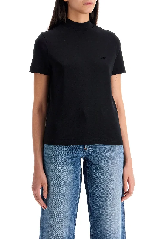 A.p.c. Caroll T-Shirt-- Seamless Knitted Crochet