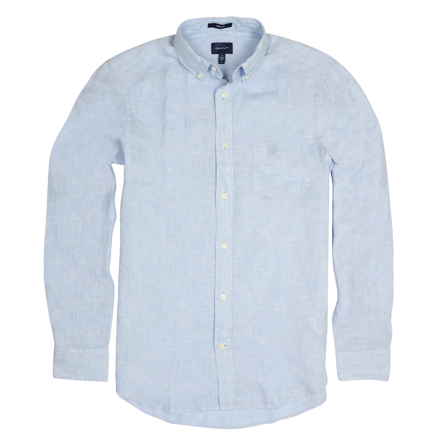 GANT Long Sleeve Linen Shirt-- Nylon Fabric Polyester Fabric Spandex Fabric