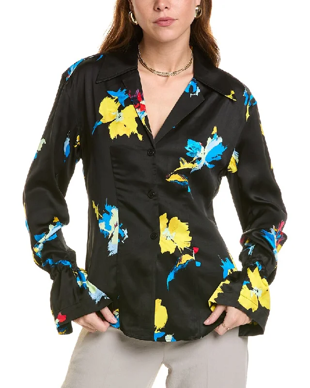 Equipment Yardain Shirt-- Modern Contemporary Chic
