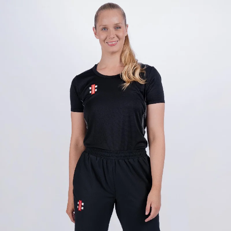 Pro Performance Short Sleeve Women's T-Shirt-- Silk Blend Satin Velvet
