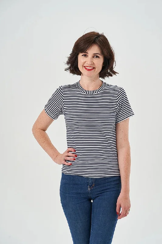 Sew Over It Bilberry T-shirt-- Boxy Fit Fitted Loose