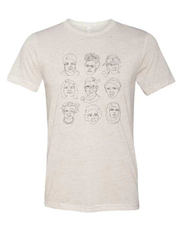 JOSEPH + SUE UNISEX ORIGINAL 3X3 BADASSES T-SHIRT-- Spandex Blend Rayon Blend Denim Blend