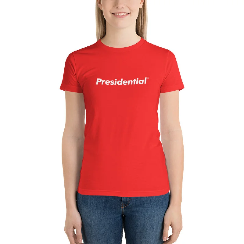 Presidential Short Sleeve Women's T-Shirt-- V-Neck T-Shirt Long Sleeve Cotton