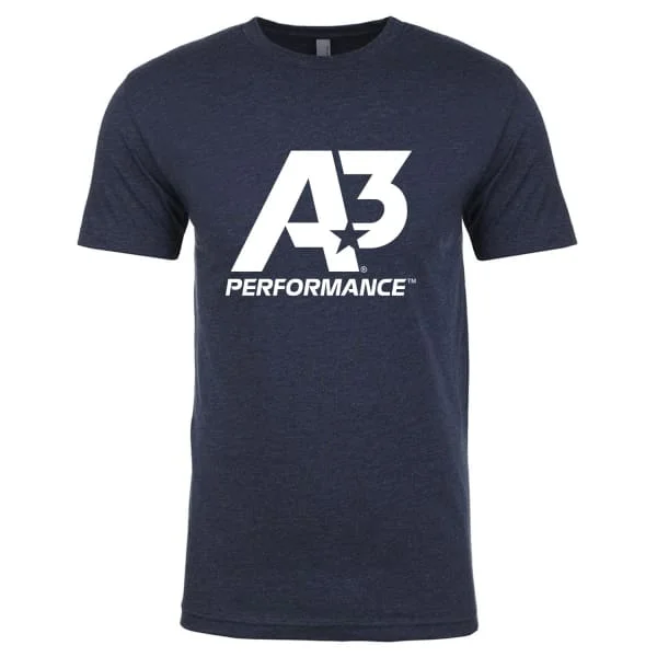 Navy A3 T-shirt-- Lace Blend Ribbed Blend Corduroy Blend