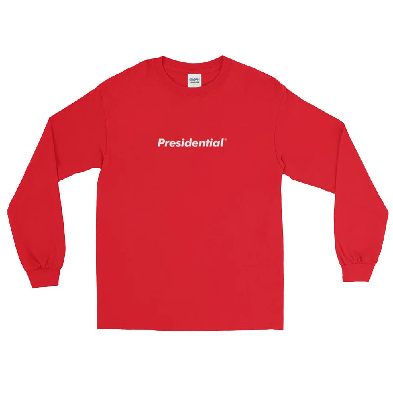 Presidential Long Sleeve T-Shirt-- Modern Contemporary Chic