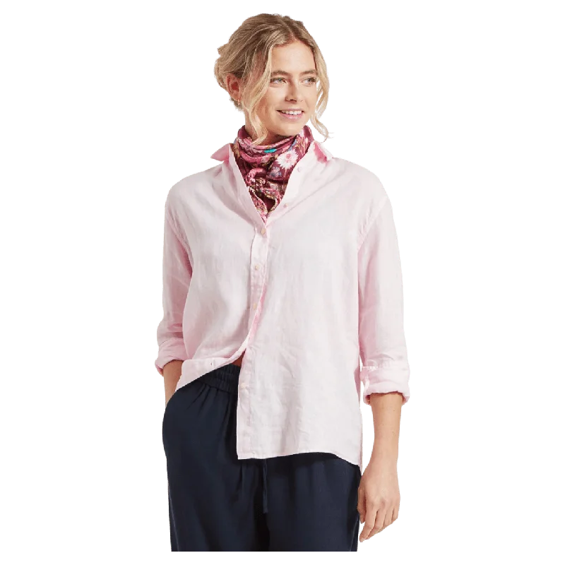 Schoffel Salthouse Linen Blend Shirt-- Anti-Shrink Durable Soft
