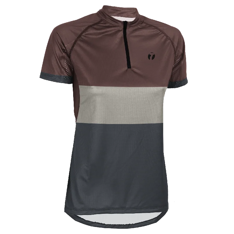 Trail Shirt SS Women-- Boxy Fit Fitted Loose