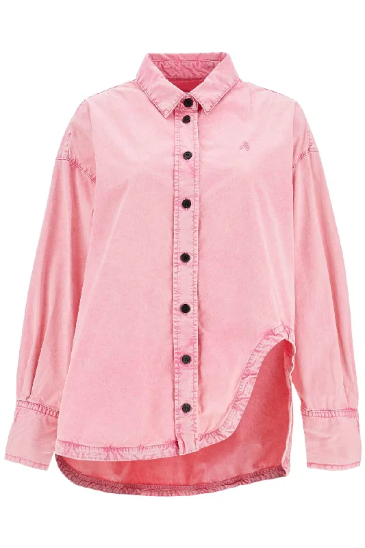 oversized pink shirt 250WCB00068DDC098AA PINK-- Satin Blend Silk Blend Wool Blend