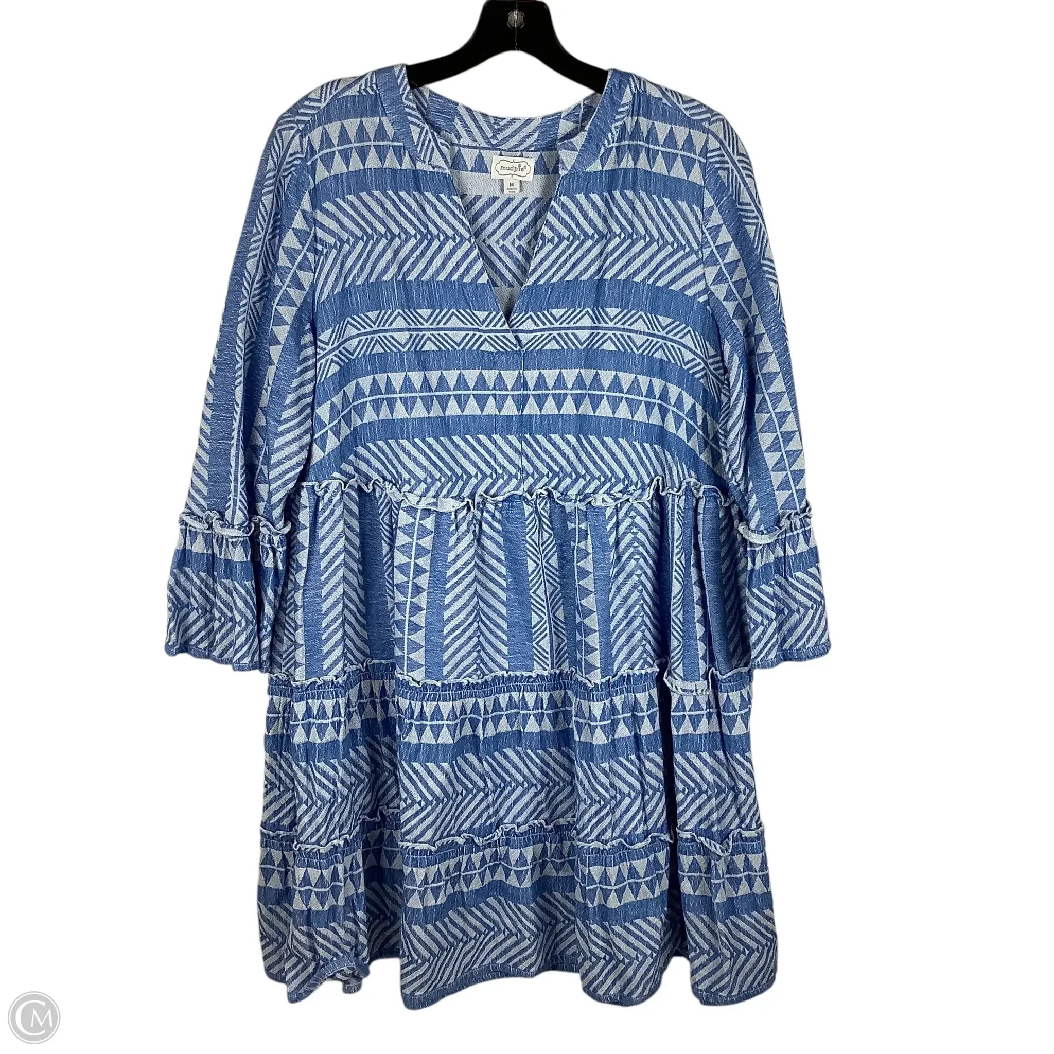 Dress Casual Short By Mudpie In Blue, Size: M Tunics Mesh breathable