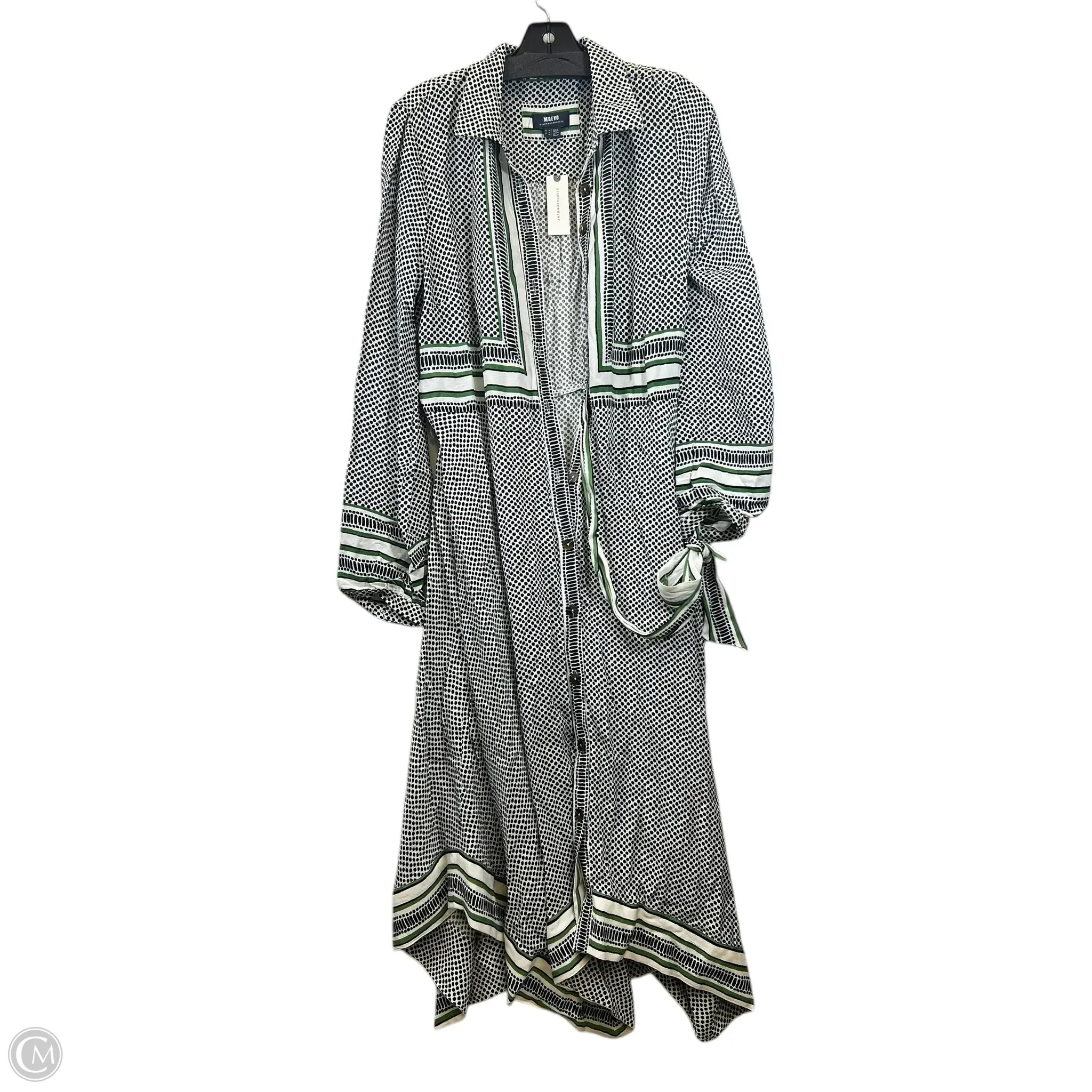 Dress Designer By Maeve In Cream & Green, Size: Xl Tunics Lace romantic