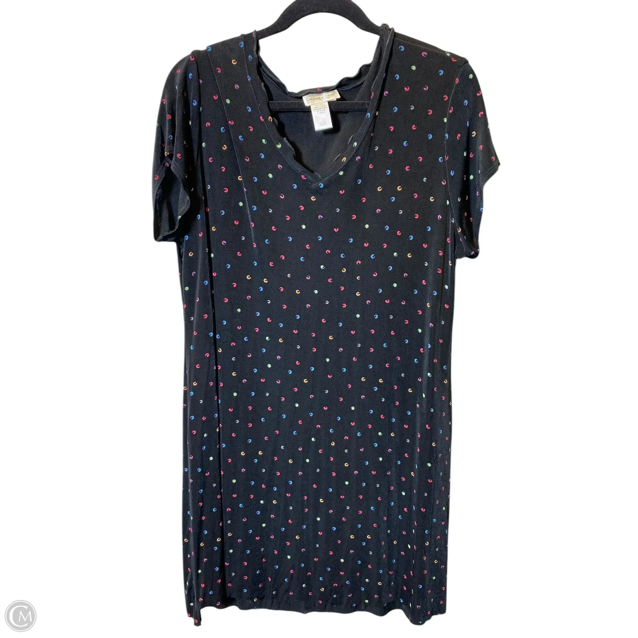 Dress Casual Short By Coldwater Creek In Multi-colored, Size: Xl Tunics Mesh breathable