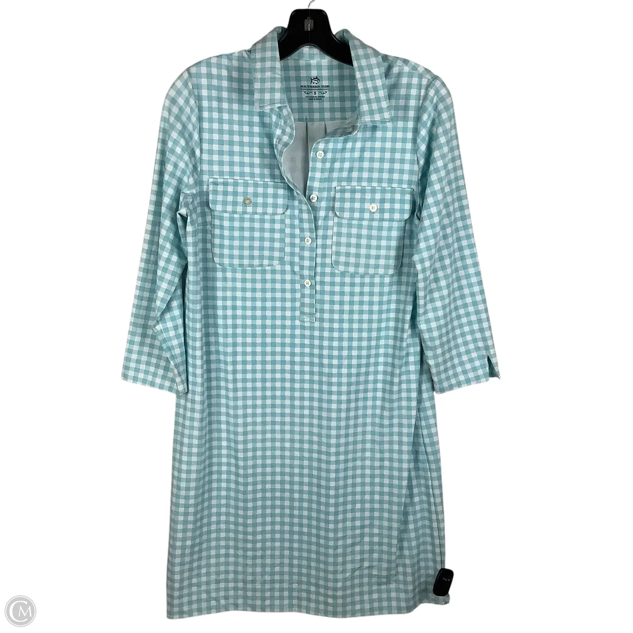 Dress Casual Short By Southern Tide In Blue, Size: S Tunics Ceremony elegant