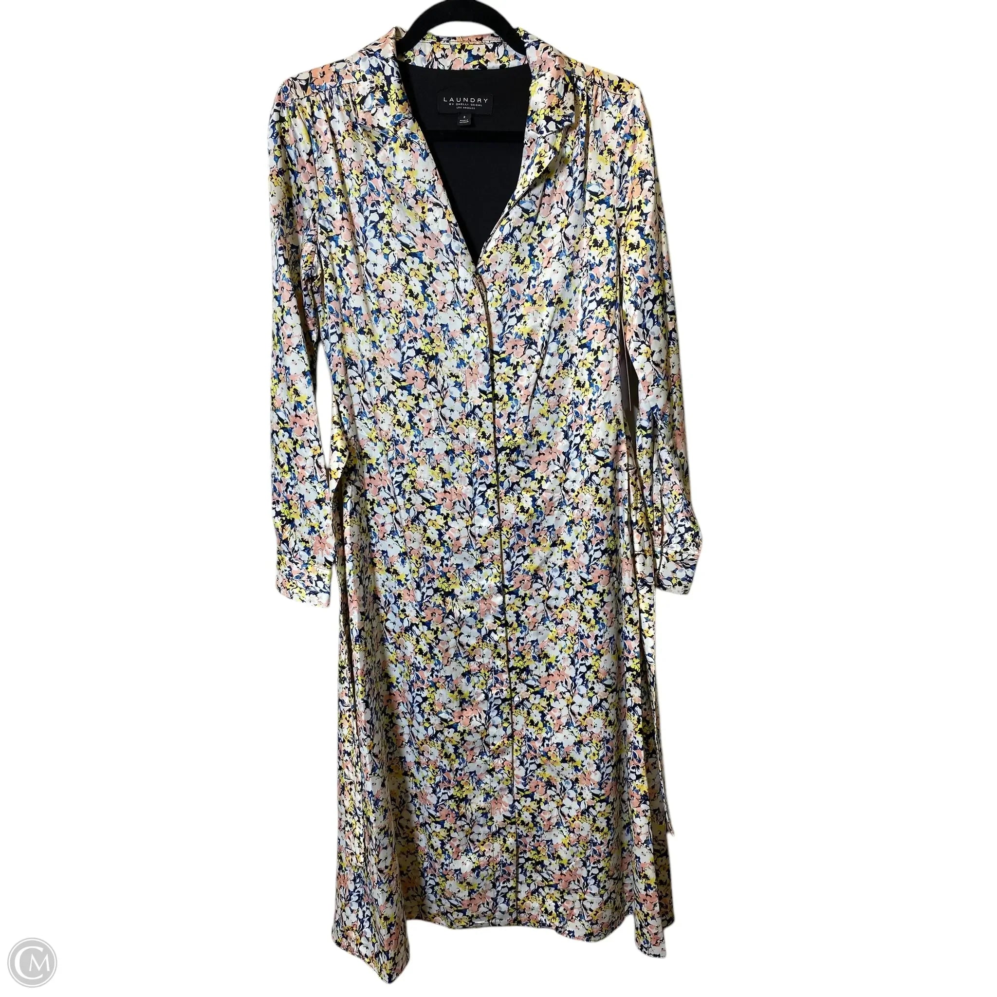 Dress Party Long By Laundry In Multi-colored, Size: Xs Tunics Silk luxurious