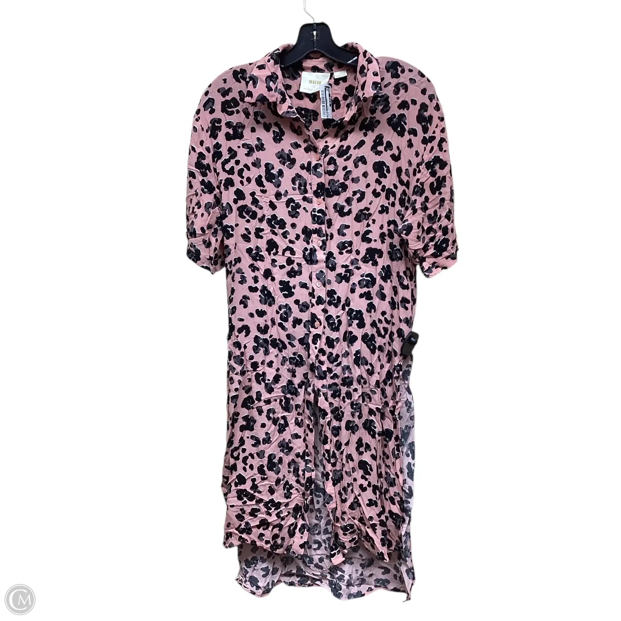 Dress Casual Short By Maeve In Animal Print, Size: S Tunics Plaid country