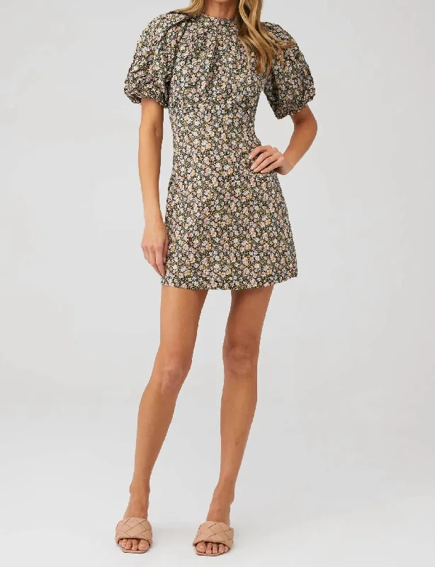 Eclectic Mini Dress In Multi Tunics Vintage classic