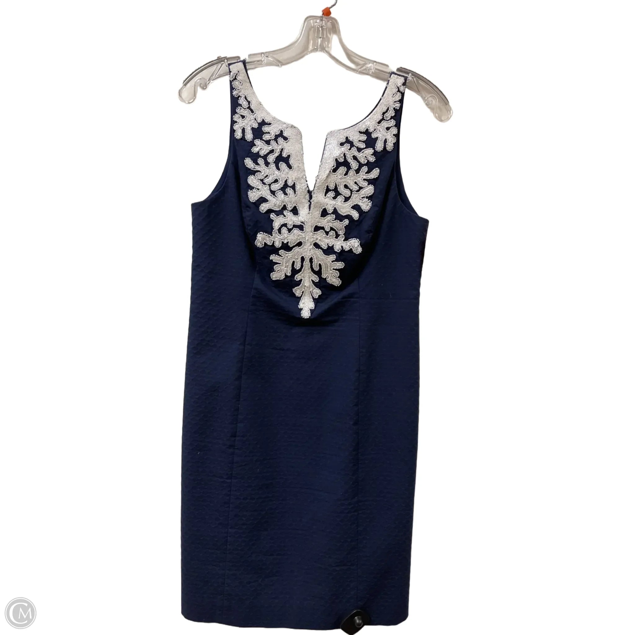 Dress Designer By Lilly Pulitzer In Navy, Size: S Tunics Fashionable trendy