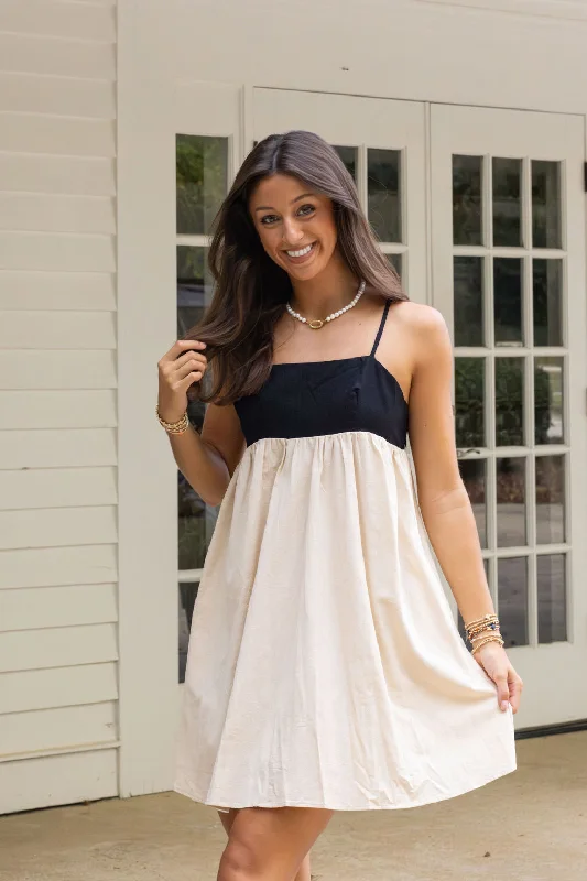 Micah Mini Dress - Khaki Trendy Cut-Out Mini Dress