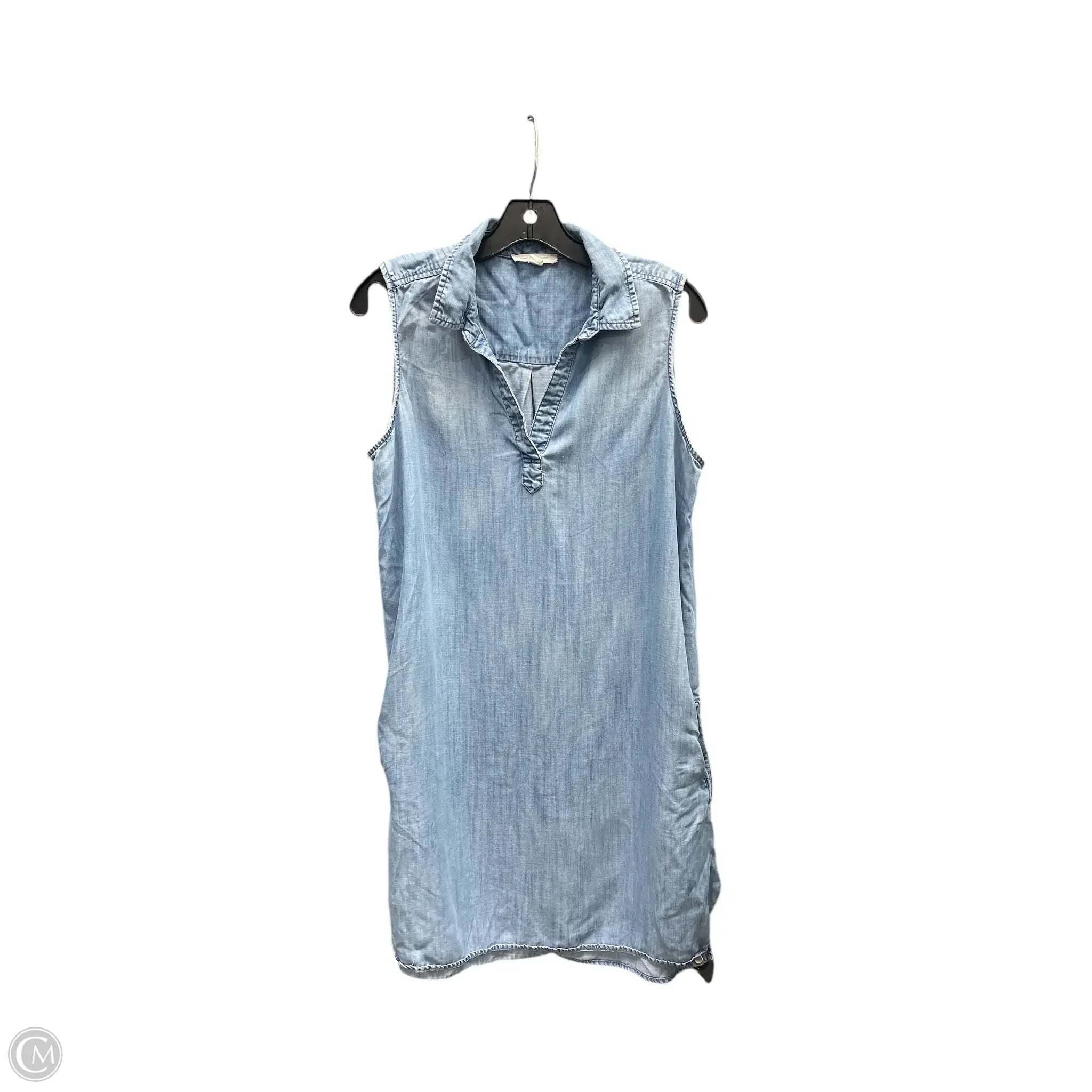 Dress Casual Midi By Beachlunchlounge In Blue Denim, Size: L Tunics Party sparkling