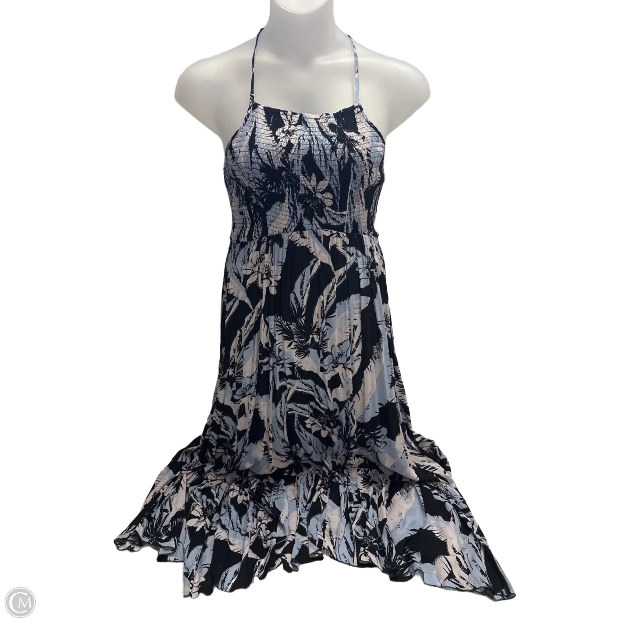 Dress Casual Maxi By Free People In Multi-colored, Size: L Floral Print girly