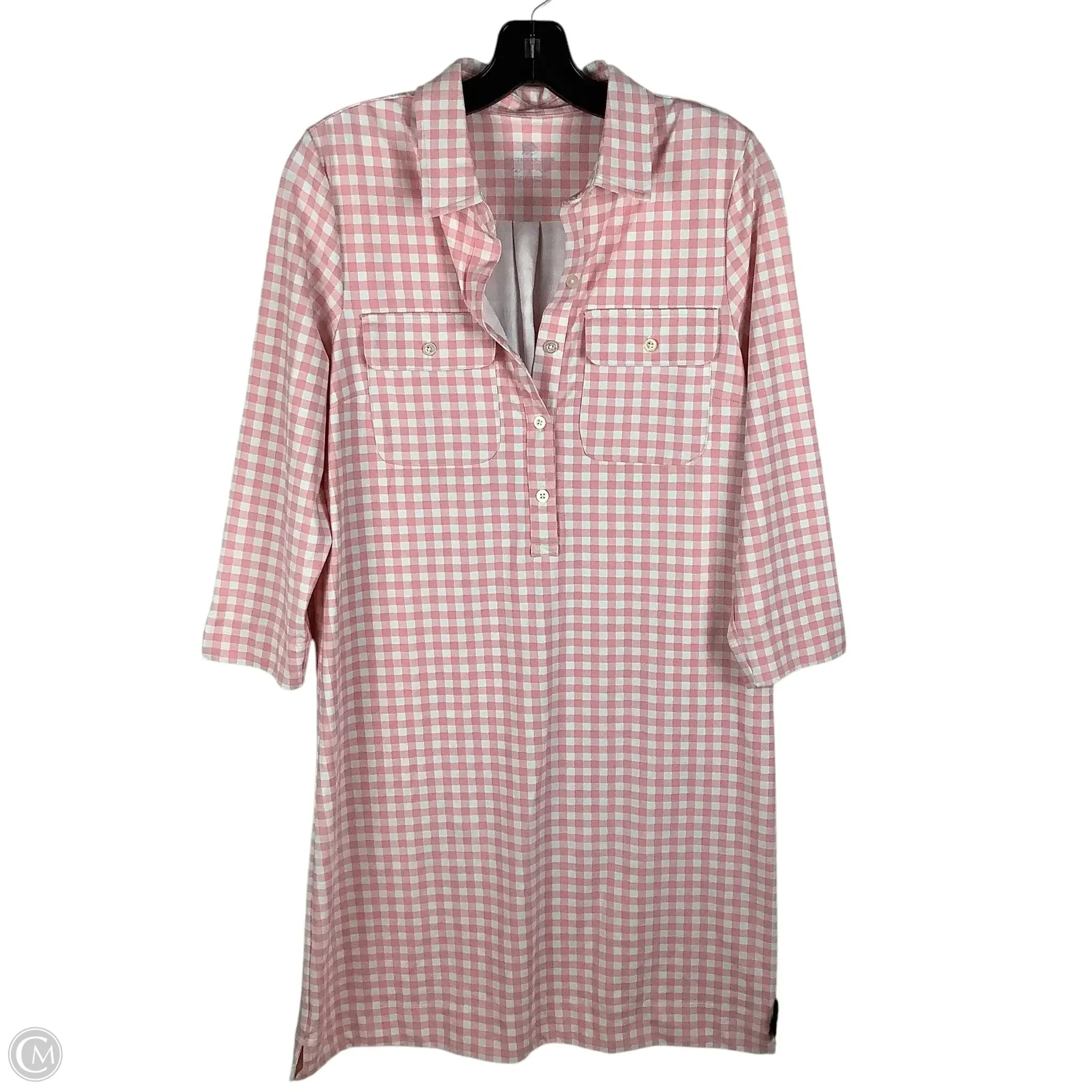 Dress Casual Short By Southern Tide In Pink, Size: S Tunics Bridal satin