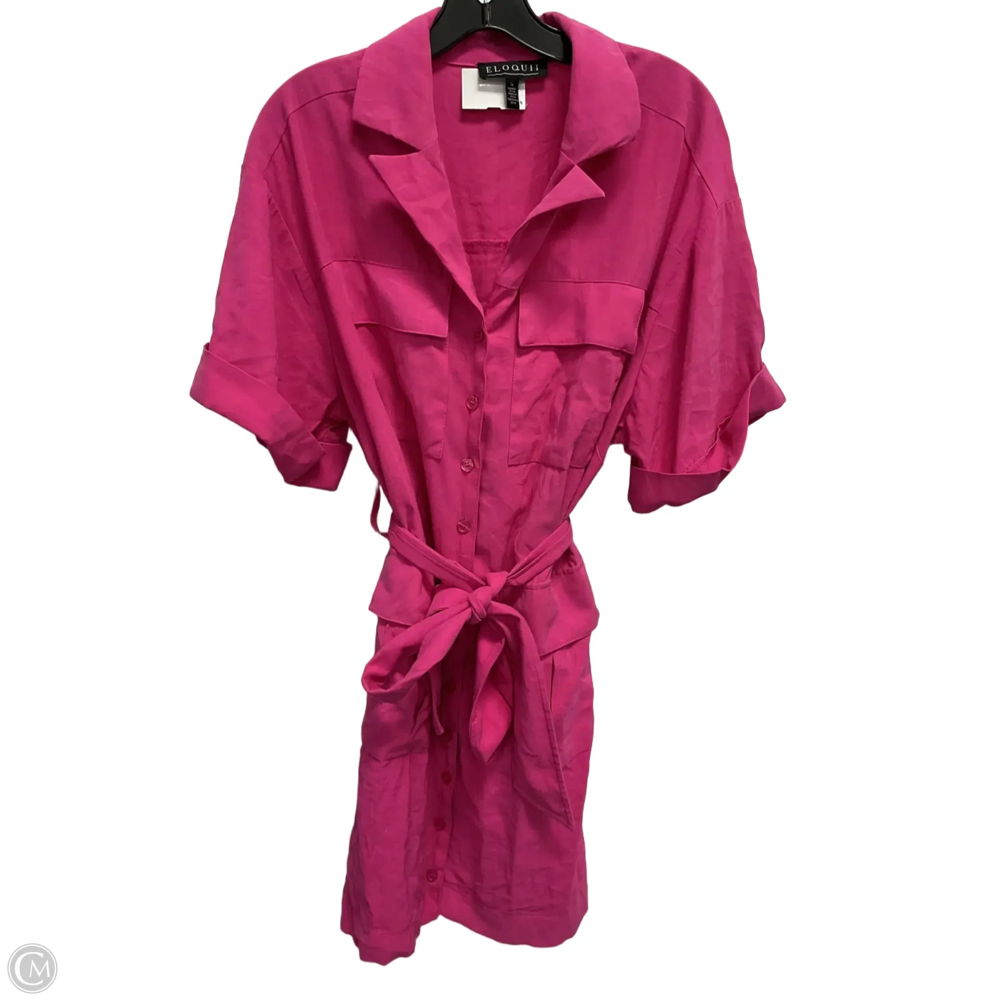 Dress Casual Midi By Eloquii In Pink, Size: Xl Tunics Vintage classic