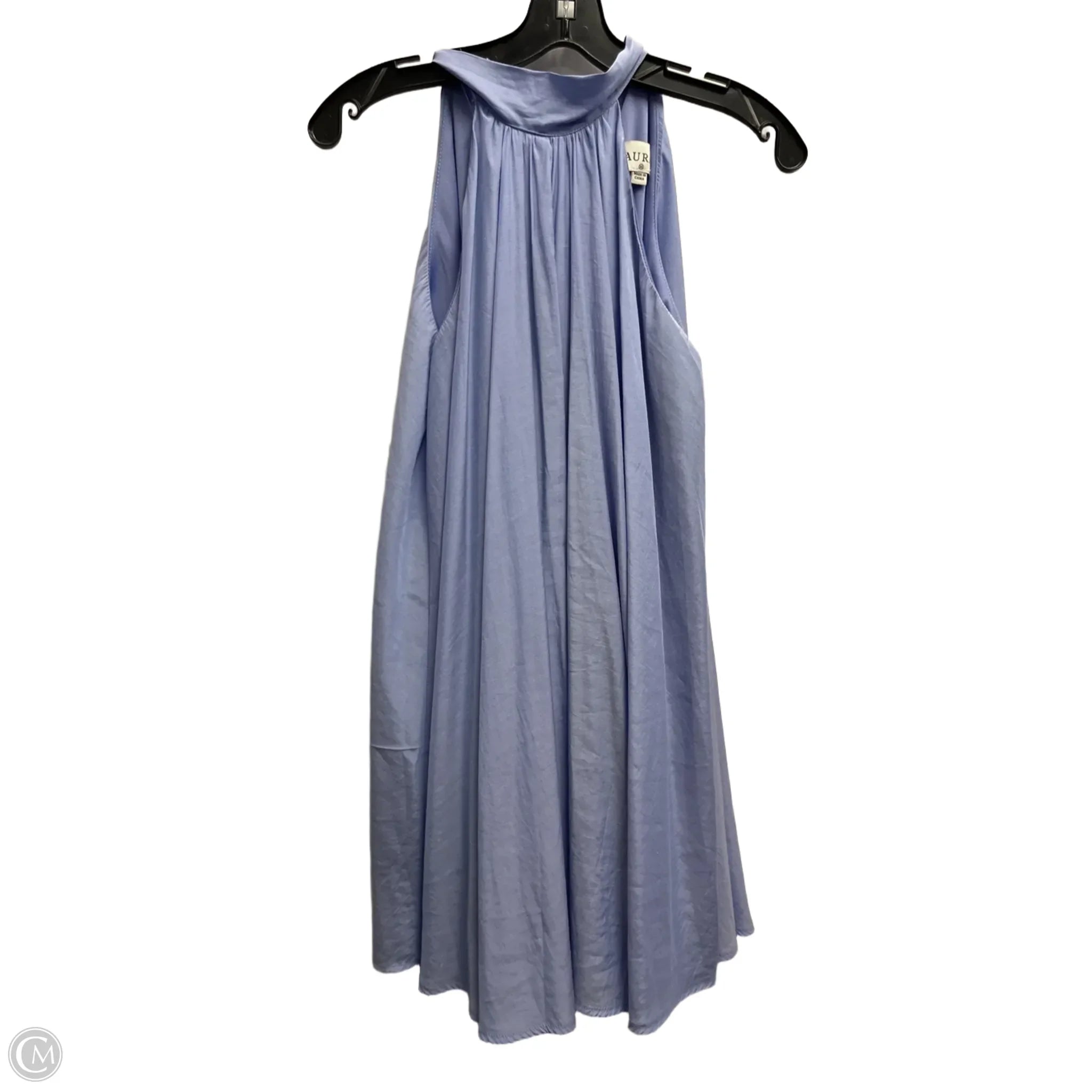 Dress Casual Short By AURA In Blue, Size: Xs Tunics Spring floral