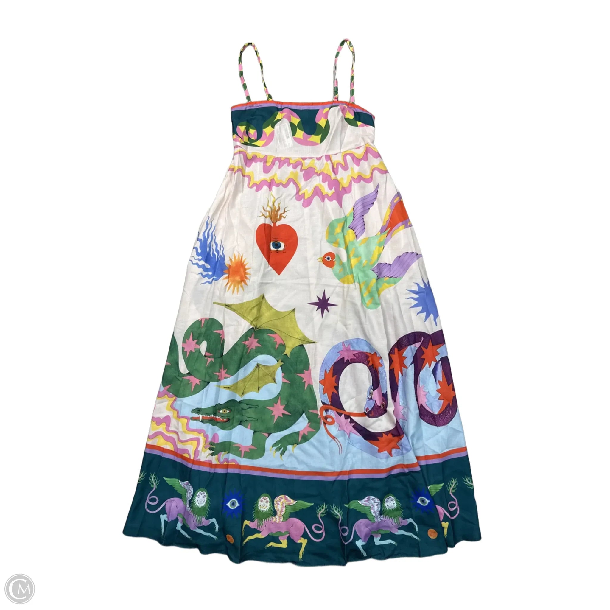 Dress Casual Maxi By Amazon In Multi-colored, Size: M Turtleneck Warm Winter