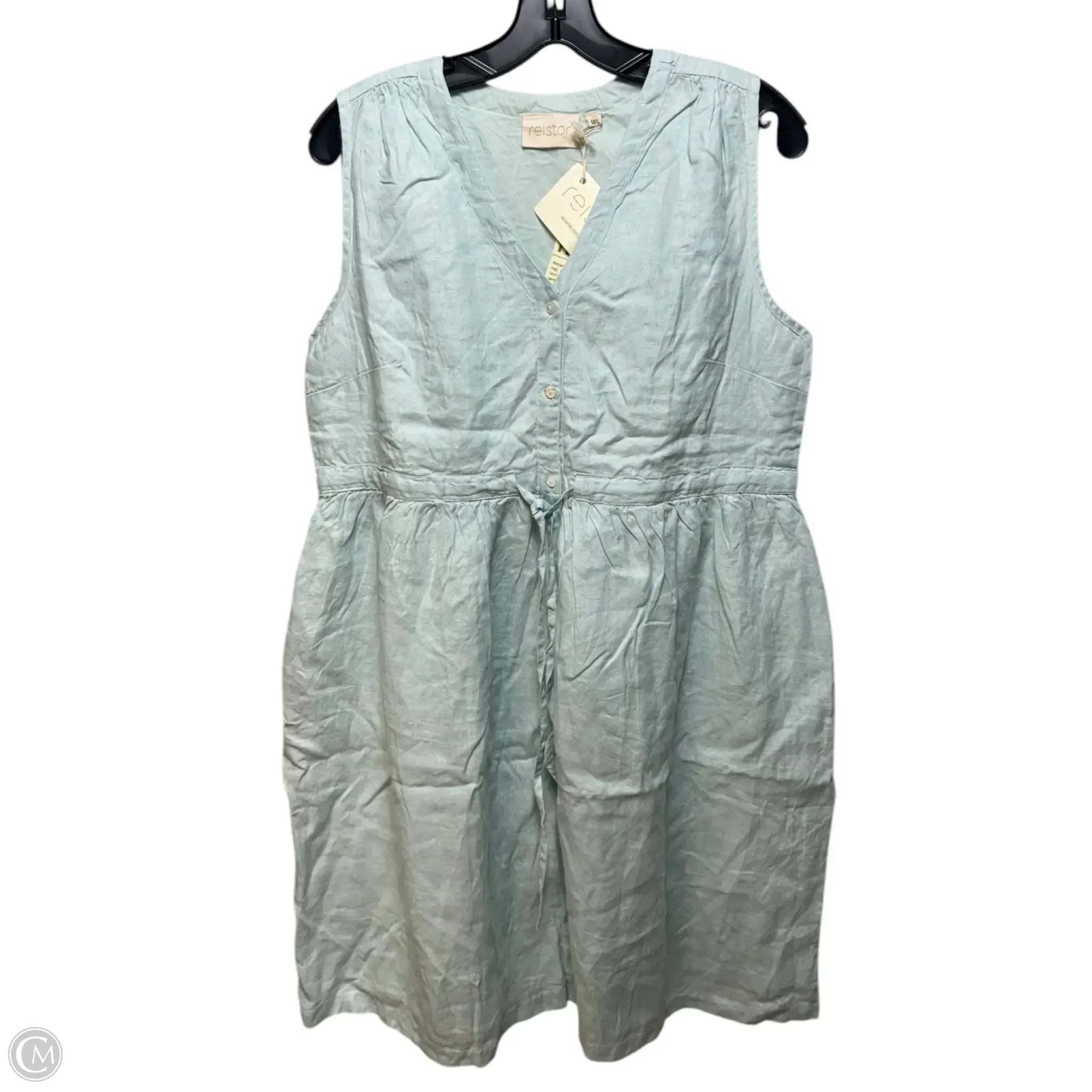 Dress Casual Midi By Cmb In Aqua, Size: M Tunics Custom made
