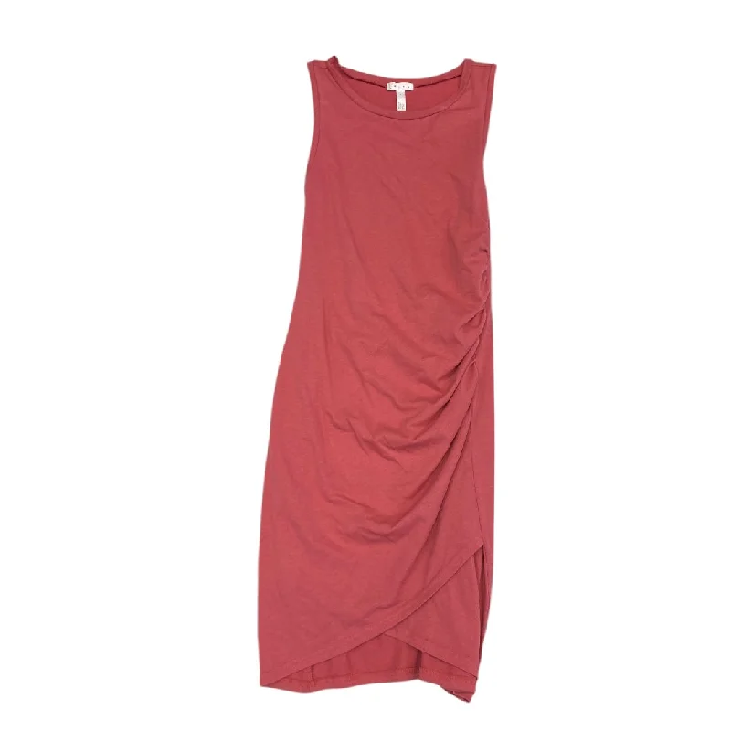 Dress Casual Midi By Leith In Pink, Size:S Pencil Office Professional