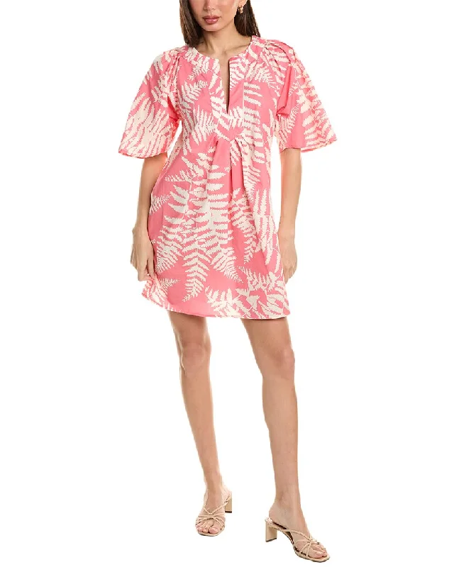 Flora Bea NYC Stefanie Shift Dress Tunics Distressed trendy