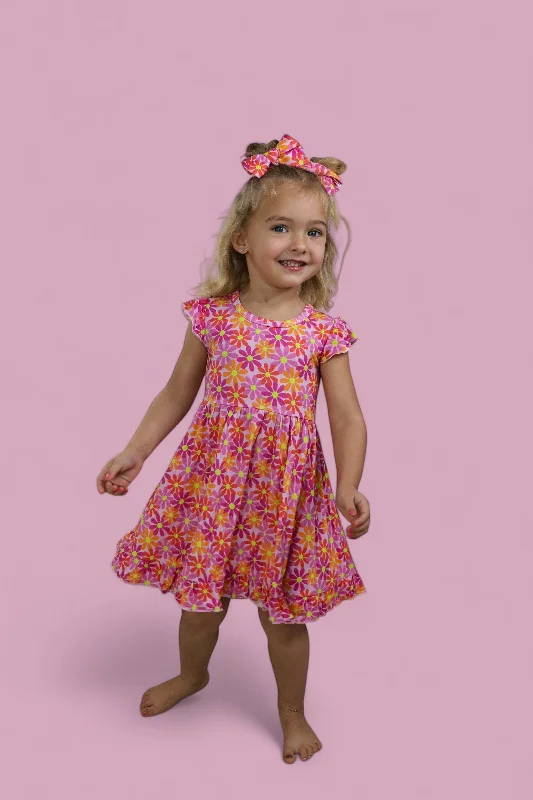 PETAL POWER DREAM CAP SLEEVE RUFFLE DRESS Tunics Trousers formal