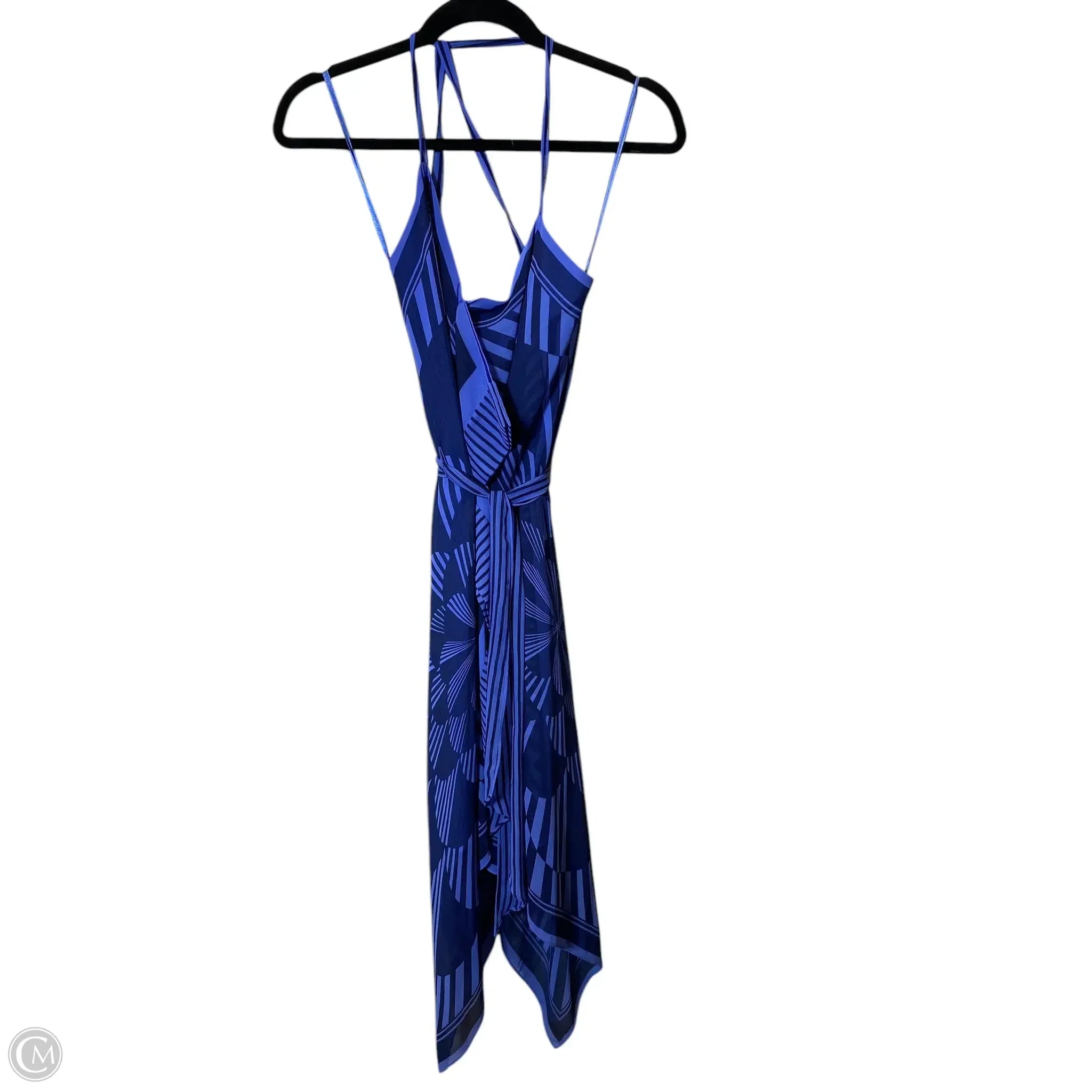 Dress Casual Midi By Bcbg In Blue, Size: Xs Tunics Chic elegant