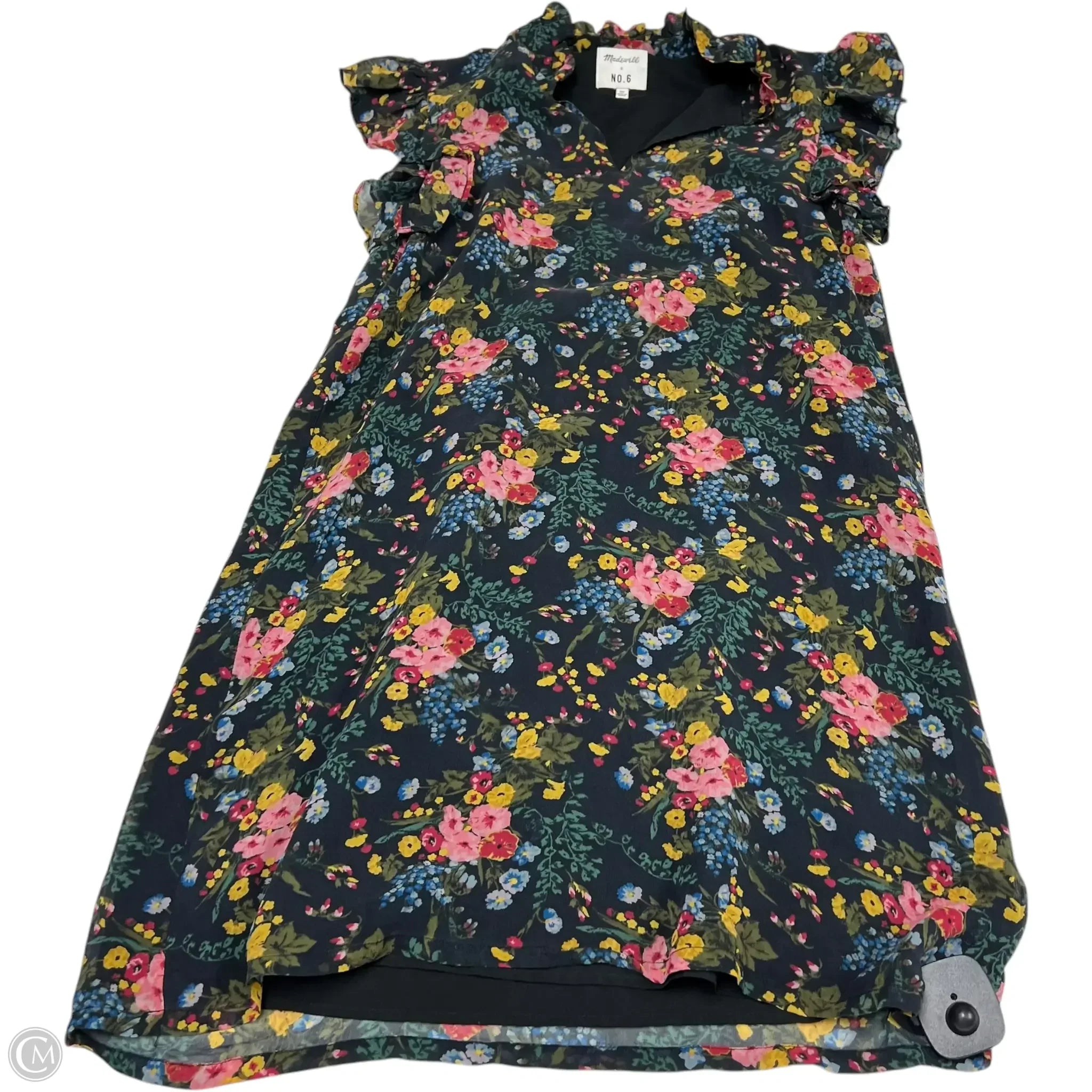 Dress Casual Short By Madewell In Floral Print, Size: Xs Tunics Trousers formal