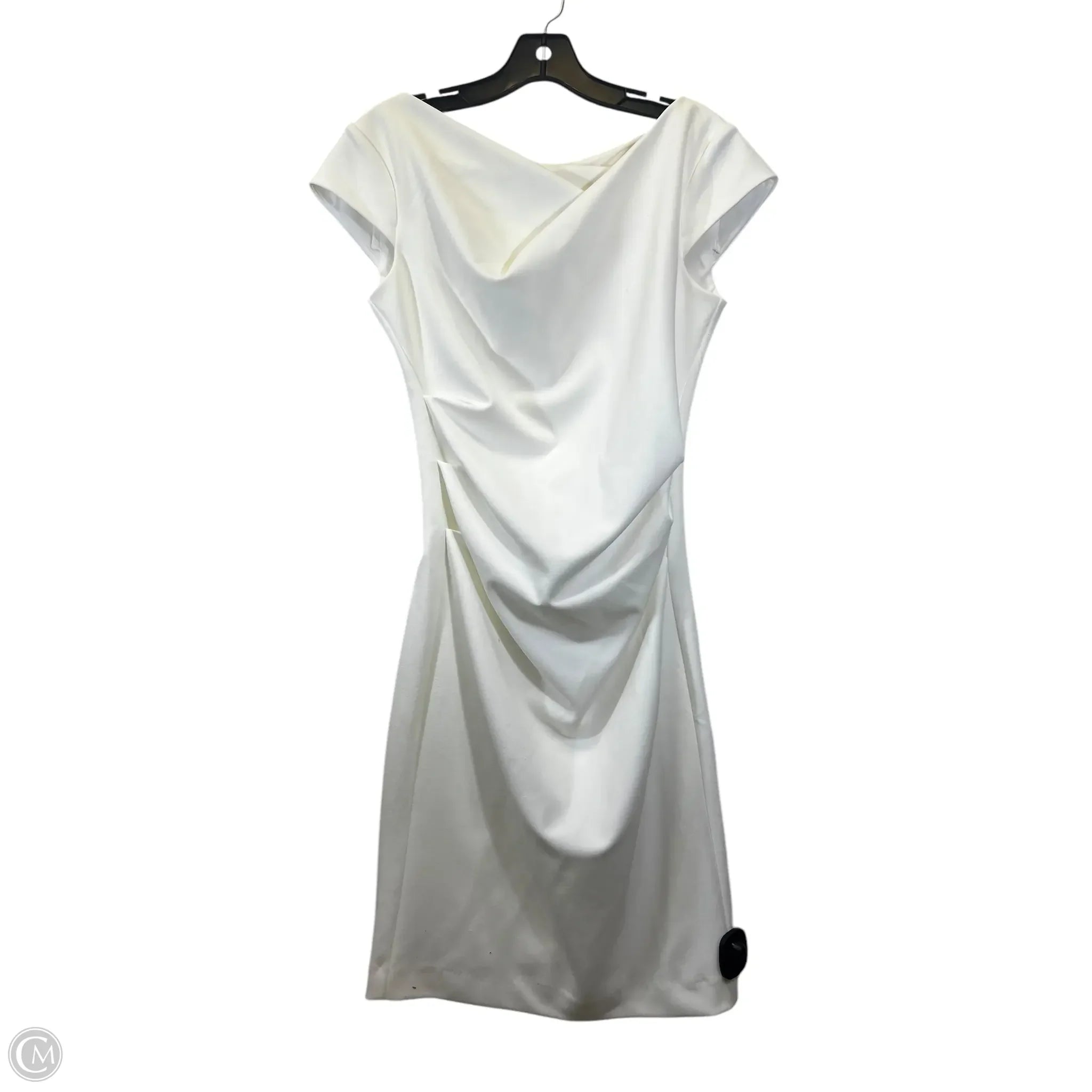 Dress Casual Midi By White House Black Market In White, Size: Xs Tunics Running lightweight