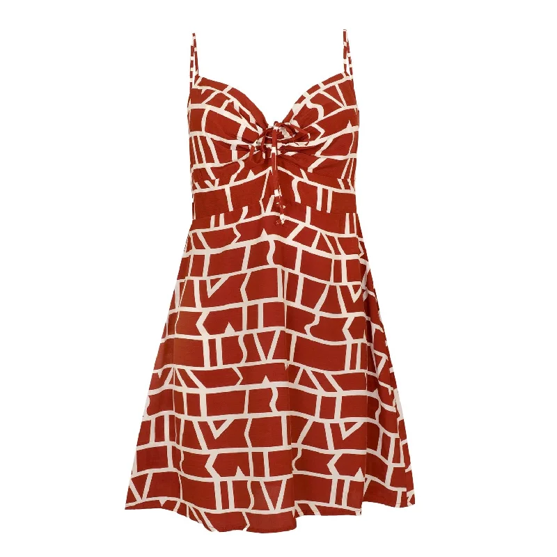 Altura Mini Dress La Pacifica Comfortable Smocked Mini Dress