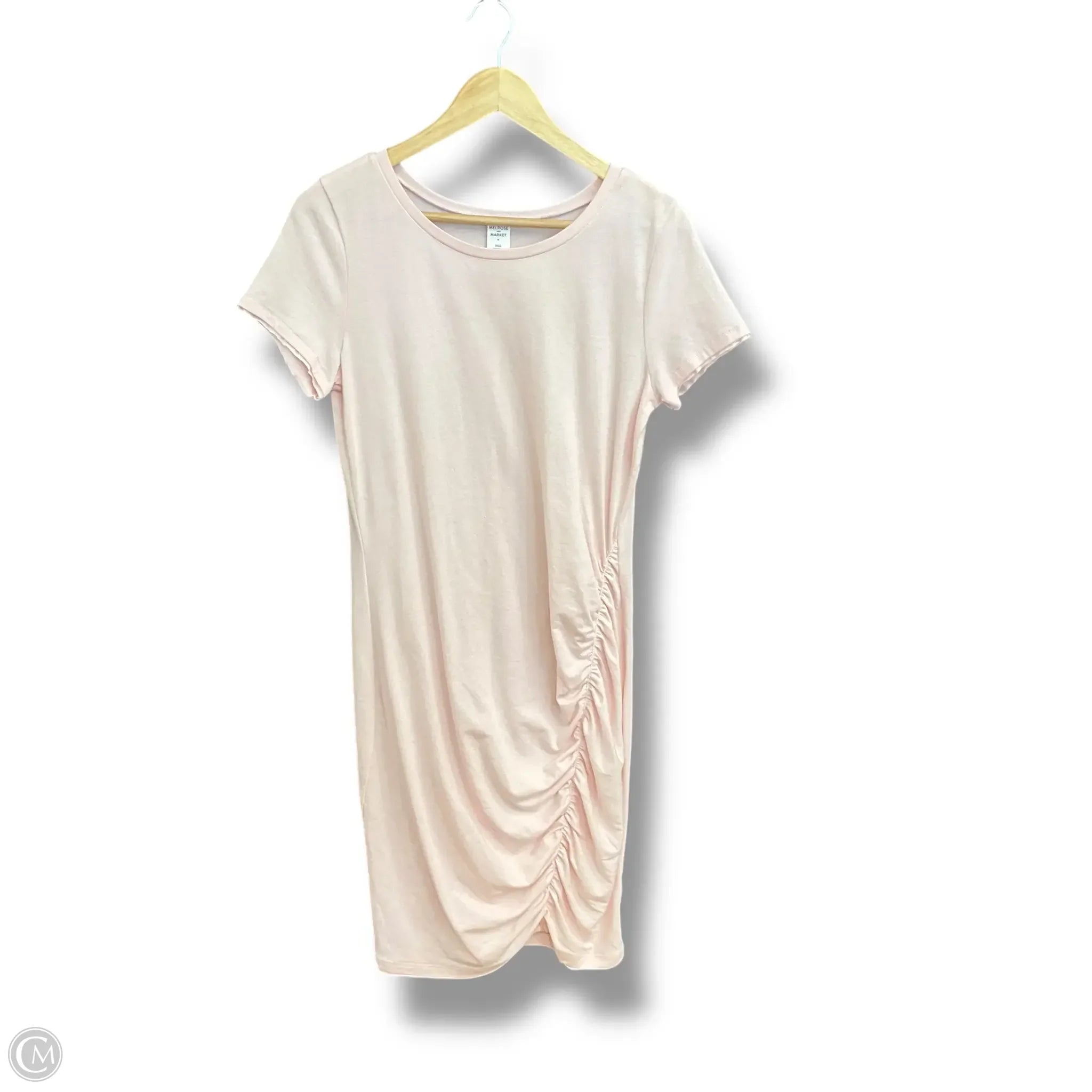 Dress Casual Short By Melrose And Market In Pink, Size: M Tunics Distressed trendy