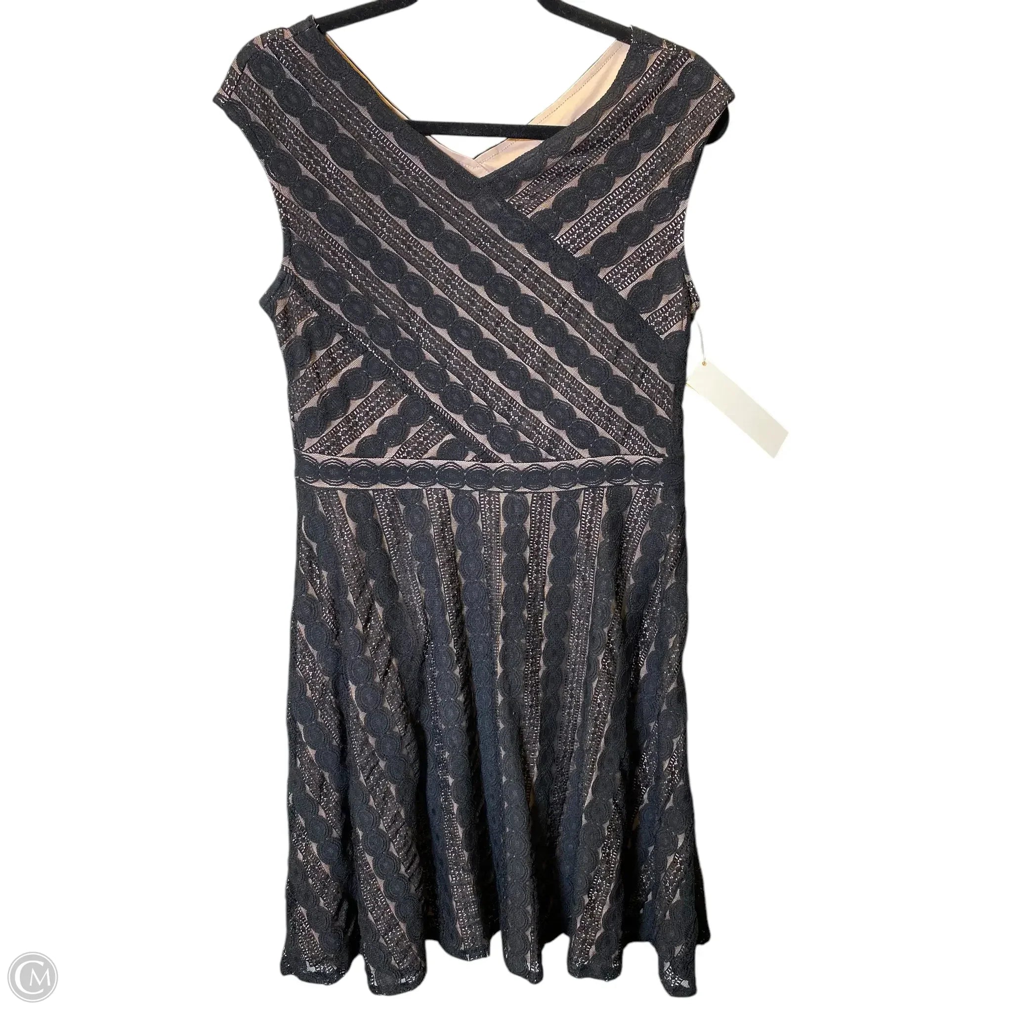 Dress Casual Midi By Cmc In Black & Tan, Size: M Maxi Flowy Bohemian