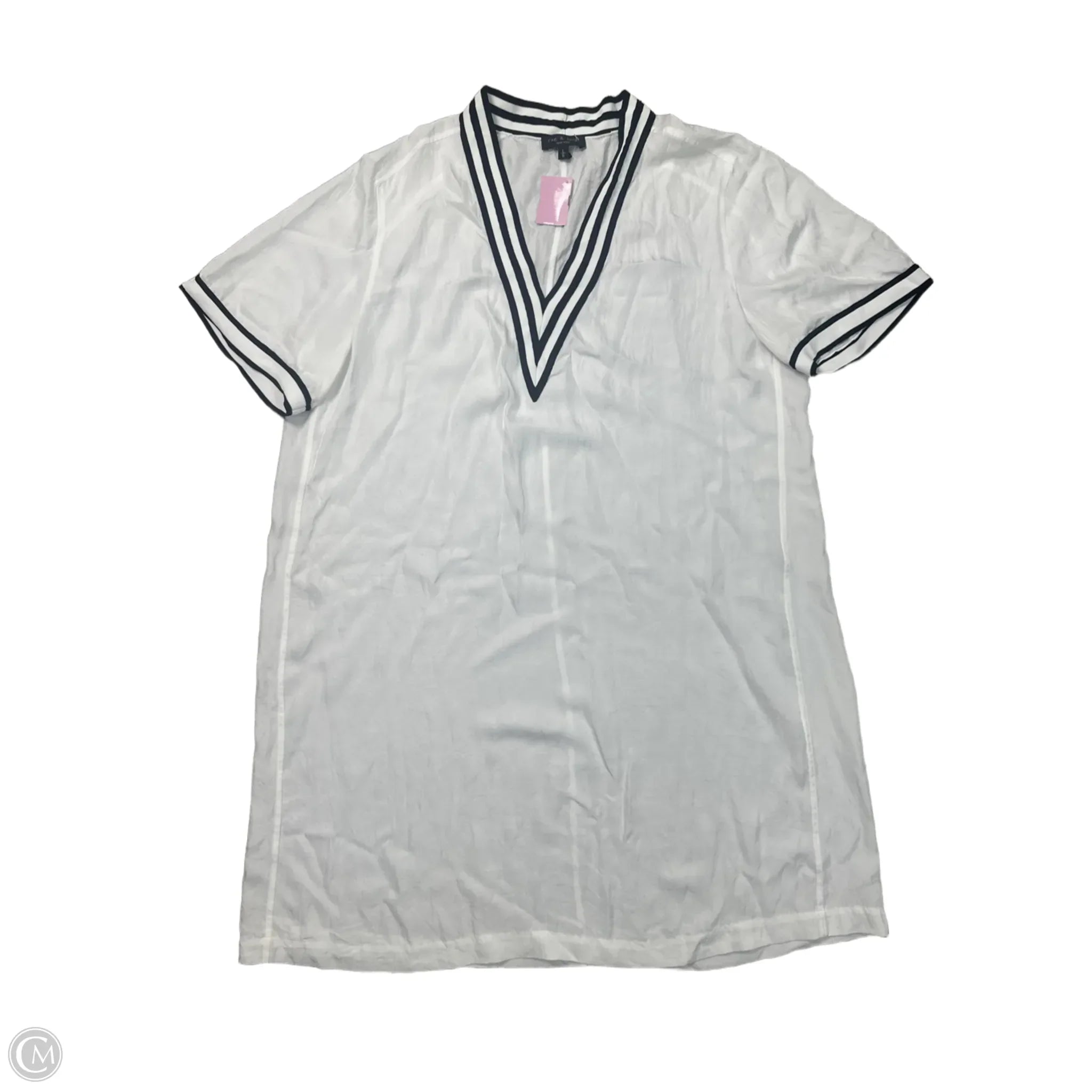 Dress Casual Short By Rag And Bone In White, Size: L Tunics Party sparkling