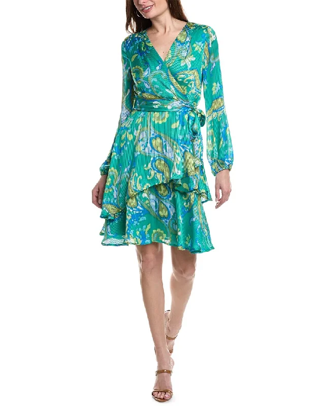 Tahari ASL Belted Midi Dress Tunics Trendy modern