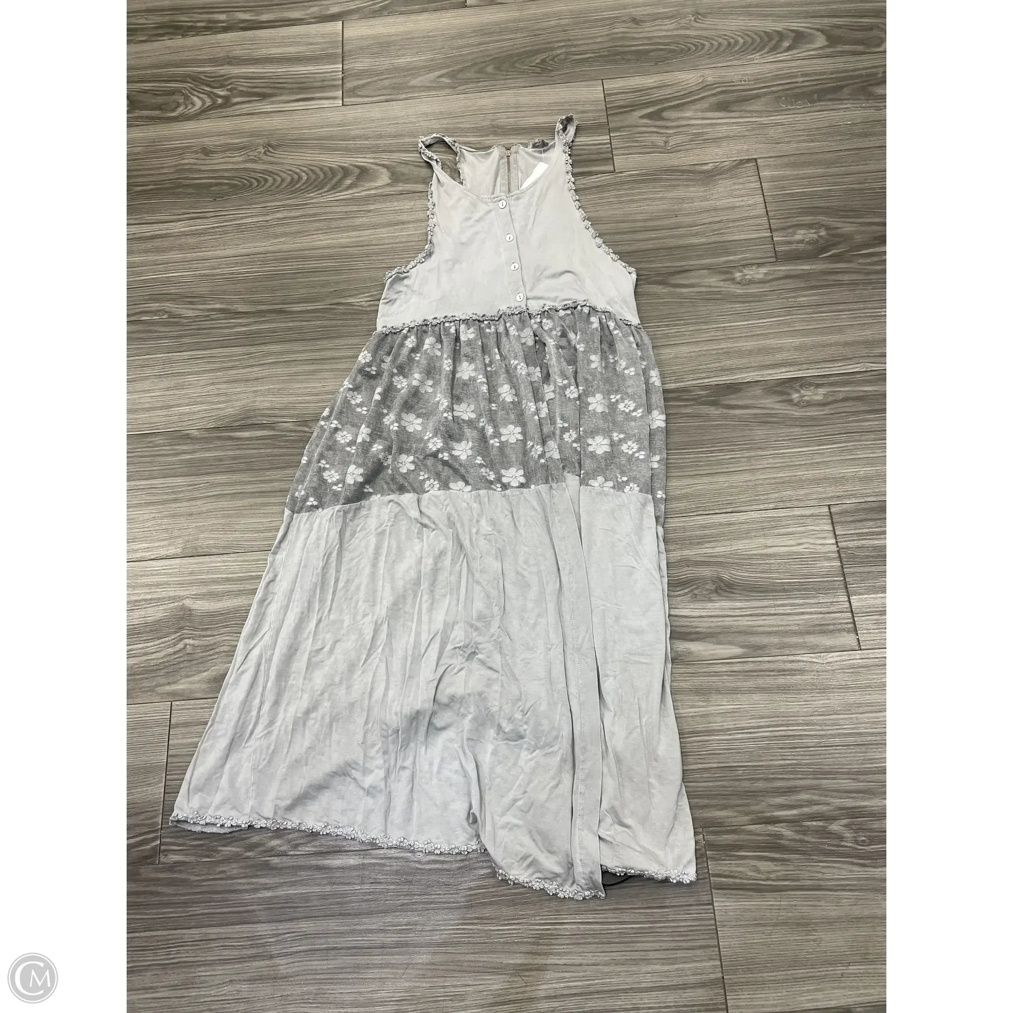 Dress Casual Maxi By Pol In Grey, Size: S Tunics Vintage classic