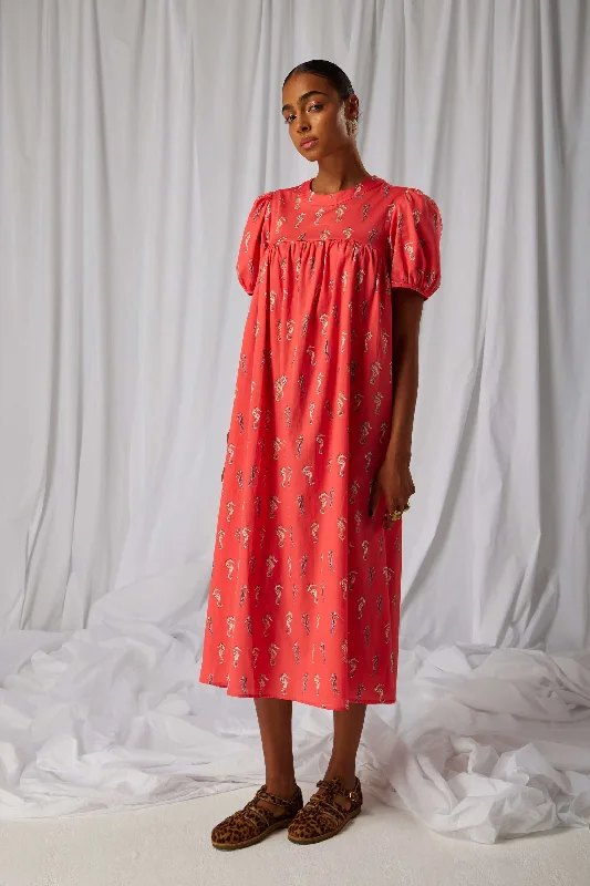 Gaya dress in Gravure print Tunics Chic elegant
