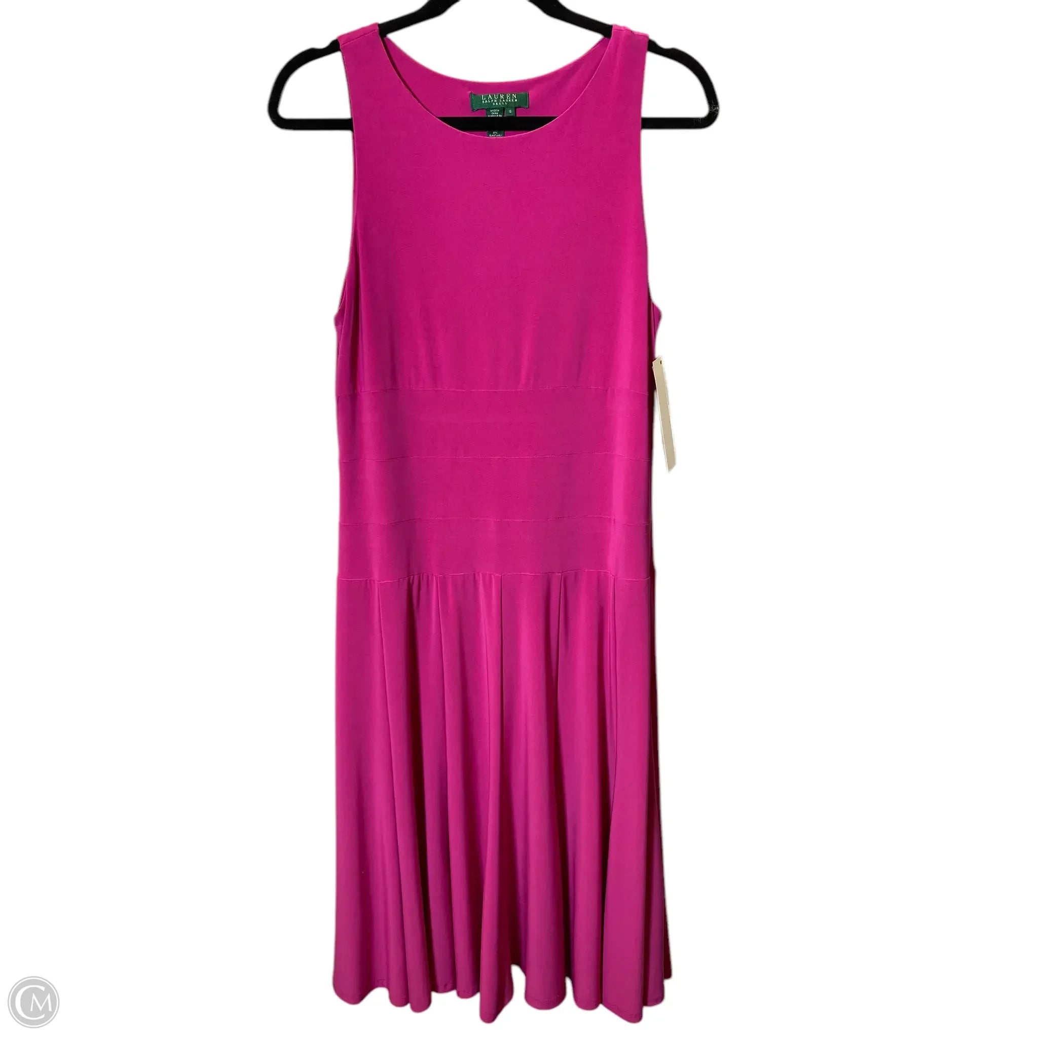 Dress Casual Short By Lauren By Ralph Lauren In Pink, Size: M Tunics Formal black