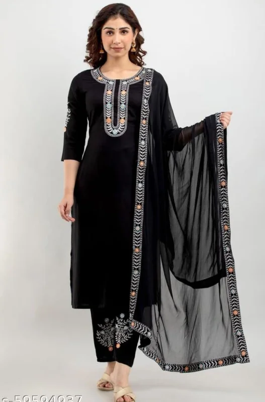 Women's Striped Rayon Kurta With Trousers & With Dupatta - Aayumi Trousers Fleece Cozy Women's Striped Rayon Kurta With Trousers & With Dupatta - Aayumi Trousers Fleece Cozy