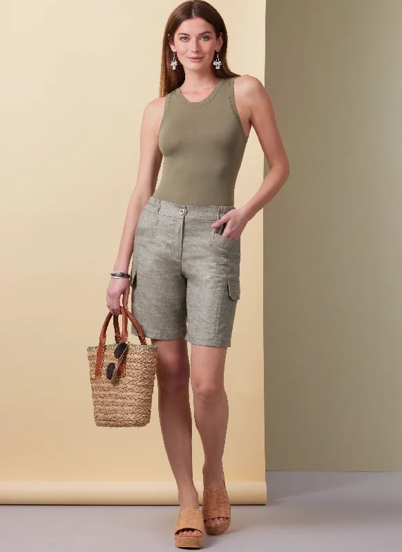 Butterick Shorts & Trousers B6998 Trousers Satin Smooth