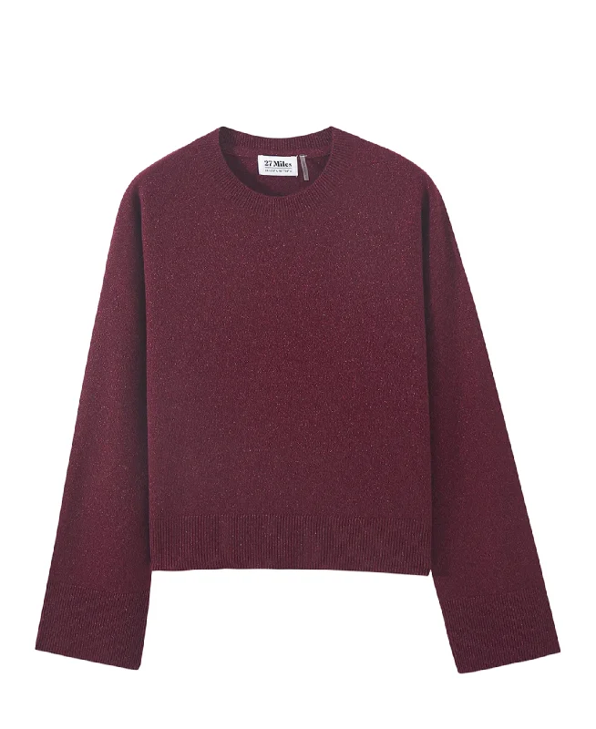 Louise Lurex Cashmere Pullover High Neck Pullover