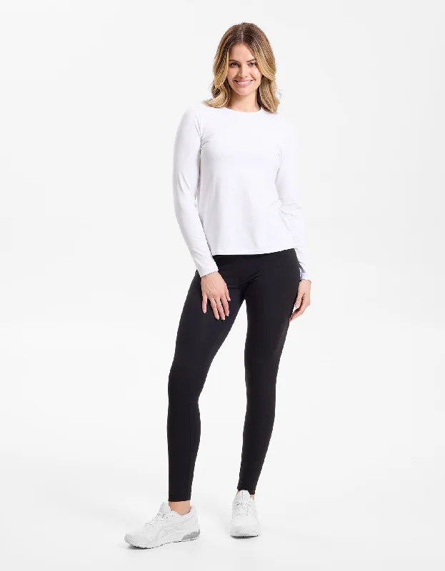 Luxe Full Length Leggings UPF 50+ Sensitive Collection Cozy Yoga Compression Leggings